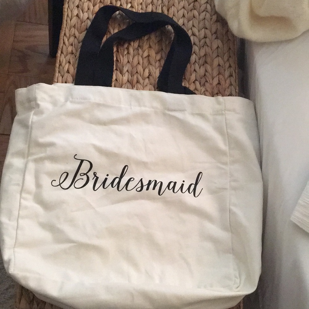 4 for $25 Bridesmaid tote bag💍